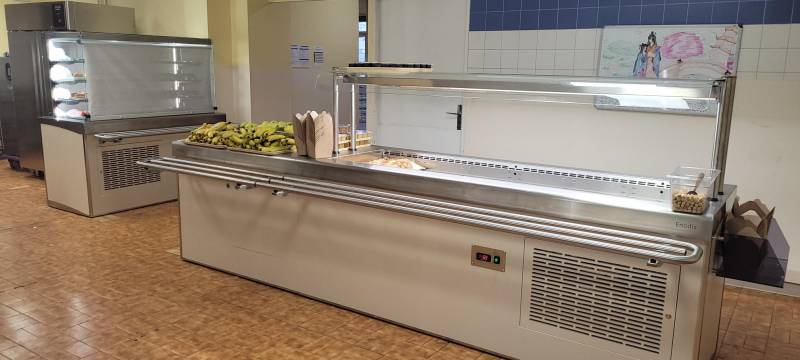 Réalisation d’un self moderne à l’APHM Sud (Marseille, Bouches-du-Rhône) en collaboration avec Enodis